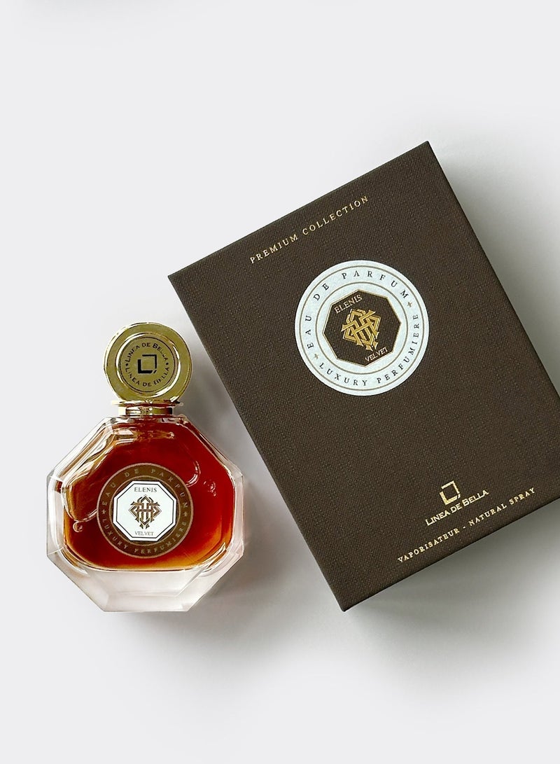 لينيا دي بيلا عطر فيلفيت أو دو بارفيوم للرجال 100 مل – عطر زهري متبل بنفحات البيتيغرين، البرتقال المر، الياسمين، الفلفل الوردي والفانيليا - Image 5
